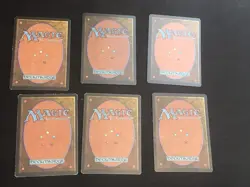 Mtg Revised Red Card Lot-44 Cards.Shivan Dragon,Goblin King.Played - Image 5