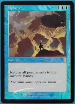 Upheaval FOIL Odyssey PLD Blue Rare MAGIC GATHERING CARD (ID# 445339) ABUGames - Image 1