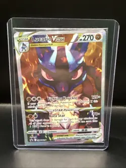 Pokemon TCG Sword & Shield Lucario VSTAR Sealed Black Star Promo Card SWSH291 - Image 2