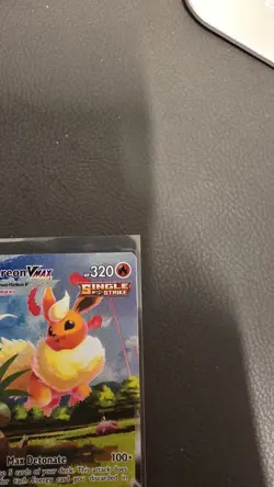 Flareon VMAX | SWSH180 | Black Star Promo | FULL ART | NM | Pokemon Card - Image 2