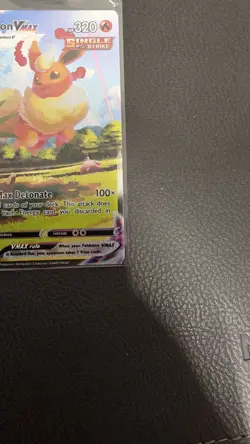 Flareon VMAX | SWSH180 | Black Star Promo | FULL ART | NM | Pokemon Card - Image 3