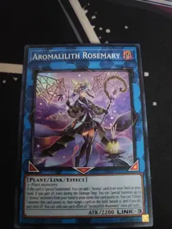 PHNI-EN050 Aromalilith Rosemary Super Rare 1st Edition YuGiOh Cards - Image 1