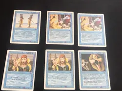 Mtg Revised Blue Card Lot-49 Cards. Vesuvan Doppleganger,Copy Artifact.Played - Image 4