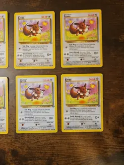 EEVEE - Jungle Set - 51/64 - Pokemon Card (6) Card Lot - Image 3