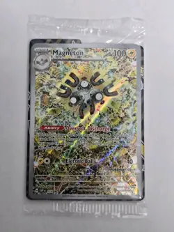 Magneton 159 SVP Pokemon Center Exclusive Stamped Promo Card Sealed - Image 1