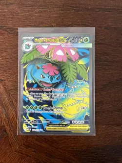 Mega Venusaur EX 155/132 Mega Evolution ENGLISH Pokemon TCG Card - Image 1