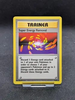 Super Energy Removal 79/102 Rare Base Set Pokemon Card WOTC NM - Image 1