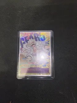 One Piece Monkey D Luffy OP05-119 SEC Alt Art Parallel ENGLISH Card - Image 1