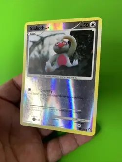 Slakoth 99/123 Mysterious Treasures Reverse Holo Pokemon Card LP+ - Image 3