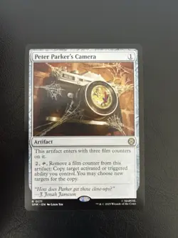 Peter Parker's Camera - Mtg: Marvel's Spider-Man Regular Rare 171 - Image 1