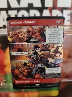 Maximum Carnage (Borderless) Marvel's Spider-Man Foil - Image 1