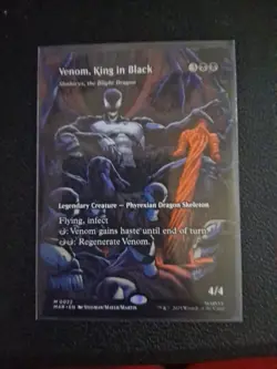 Venom, King in Black - Skithiryx, the Blight Dragon (Borderless) Marvel Regular - Image 1