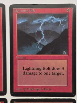 4x Lightning Bolt (CE) Collector's/International Edition - Image 3