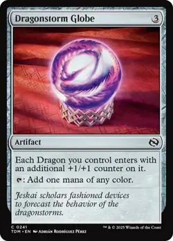 x4 Dragonstorm Globe - Foil C MTG Tarkir: Dragonstorm M/NM, English - Image 1