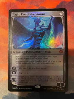 MTG Tarkir Dragonstorm Ugin Eye of the Stoms Foil - Image 1