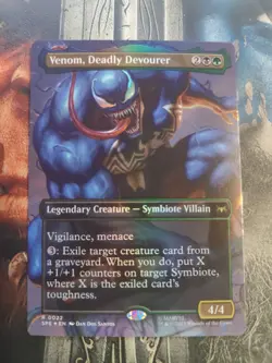 Venom, Deadly Devourer (Borderless) Marvel's Spider-Man: Eternal-Legal Foil - Image 1