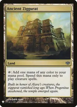1 Ancient Ziggurat CON-141 Mystery Booster Near Mint MTG Magic the Gathering - Image 1