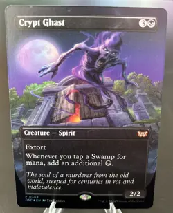 Crypt Ghast (Borderless) Commander: Duskmourn: House of Horror Foil - Image 1