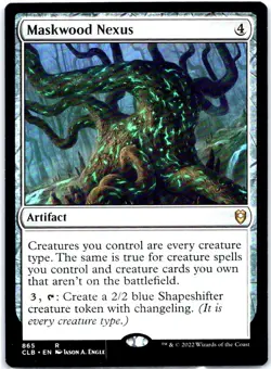 #865 Maskwood Nexus MTG Commander Legends: Battle for Baldur's Gate Rare - Image 1