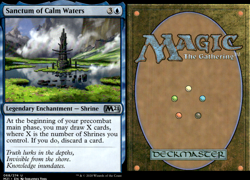 Magic the Gathering -MTG-Sanctum of Calm Waters - Image 1