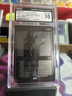 MTG Jace The Living Guildpact - 2014 San Diego Comic Con Promo - CGC Gem Mint 10 - Image 1