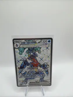 Pokemon Garchomp EX TCG Full Art Ultra Rare Holo Card 219/182 Sv04: Paradox Rift - Image 1