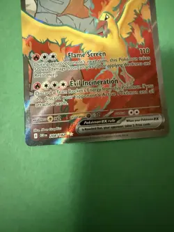 Team Rocket's Moltres ex 208/182 SV10: Destined Rivals Pokemon TCG Card NM/M - Image 2