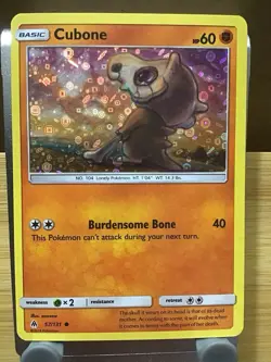 Cubone 57/131 Forbidden Light Holo Rare Pokemon TCG General Mills Promo - Image 1
