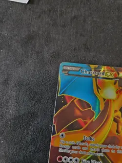 CHARIZARD EX 100/106 FULL ART HOLO, POKEMON 2014 XY FLASHFIRE MP - Image 5