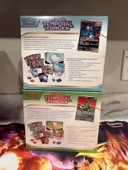 Lot (2) Pokemon TCG: Scarlet & Violet Temporal Forces ETB - Image 2