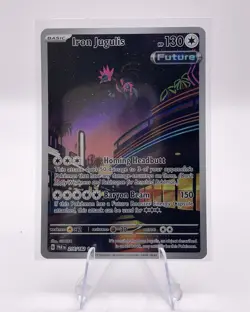 Iron Jugulis NM IR 216/182 SV04: Paradox Rift Pokemon TCG Holo - Image 1