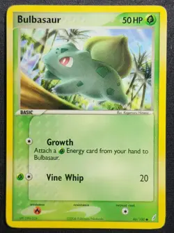 Bulbasaur 46/100-2006 Crystal Guardians Common pokemon Card LP - Image 1