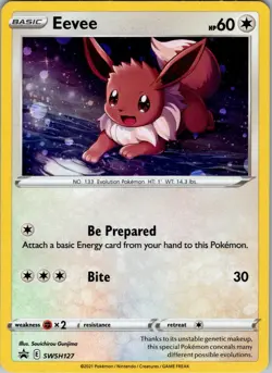 Eevee - Promo SWSH: Sword & Shield Promo Cards SWSH127 NM - Pokemon TCG - Image 1