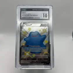 Ditto V Pokemon (2021) Shining Fates SV118/SV122 CGC 10 GEM MINT - Ships Free - Image 1