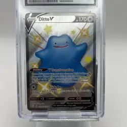 Ditto V Pokemon (2021) Shining Fates SV118/SV122 CGC 10 GEM MINT - Ships Free - Image 3