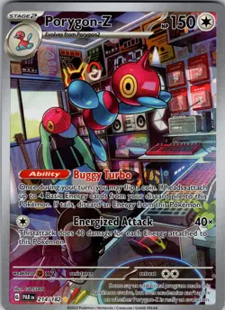 Porygon-Z Illustration Rare SV04: Paradox Rift 214/182 NM - Pokemon TCG - Image 1