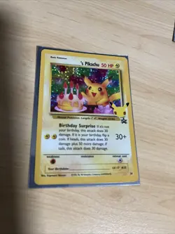 ___'s Pikachu Birthday 24/53 Celebrations Classic Collection NM Holofoil Pokemon - Image 1