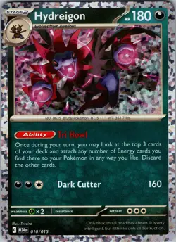 Hydreigon Promo McDonald's Promos 2024 010/015 NM - Pokemon TCG - Image 1