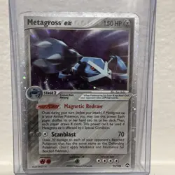 Pokemon TCG Metagross EX Power Keepers Holo 95/ 108 Used Fairly Good Condition - Image 1