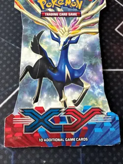 1x POKEMON XY BASE SET SLEEVED BOOSTER BLISTER PACK XERNEAS ART - Image 4