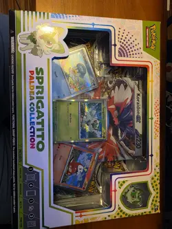 Pokemon Sprigatito Paldea Collection Koraidon SEALED 250010 - Image 1