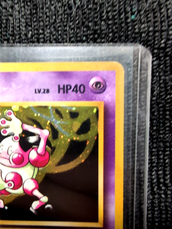 Pokemon TCG Mr. Mime Japanese Jungle No. 122 Holo Rare Vintage NM - Image 4