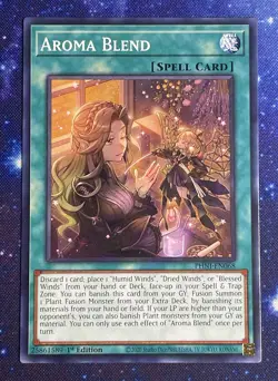 Yu-Gi-Oh! TCG, Aroma Blend, Phantom Nightmare PHNI-EN068 1st Ed. Common - Image 1