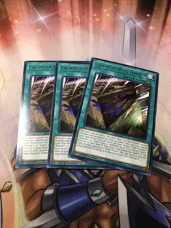 3x Labyrinth Wall Shadow 1st Edition Rare MAZE-EN007 Yu-Gi-Oh! - Image 1