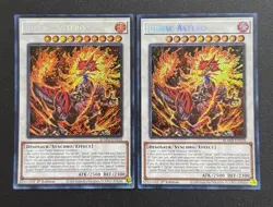 2025 YUGIOH MP25 1ST ED SECRET RARE JURRAC ASTREO X2 NM SET - Image 1