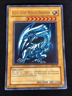 Yugioh Blue-Eyes White Dragon SDK-001 ULTRA (LP) - Image 1