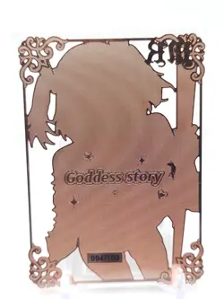 Goddess Story - Pink Metal Waifu Card - Burnice - NUMBERED 094/100 - Image 2