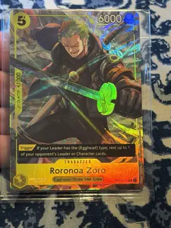 Roronoa Zoro (Illustration Box Vol.3) OP07-113 One Piece Promotion Cards Foil - Image 1