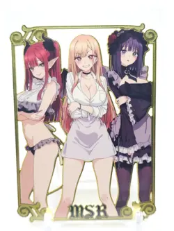 Goddess Story - Gold Metal Waifu Card - Kitagawa Marin - NUMBERED 019/100 - Image 1