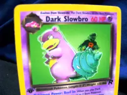 Dark Slowbro 29/82 - 1st Edition Team Rocket Vintage Pokemon Card - EX+ / NM- - Image 2